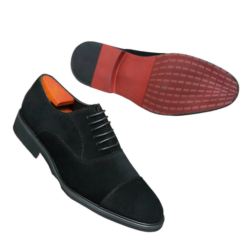 Suede Oxford Dress Shoes