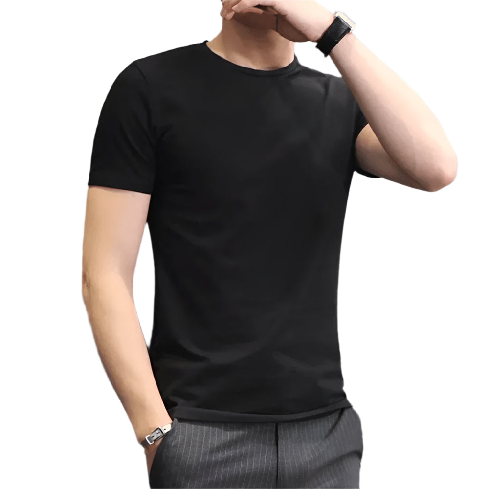 Stylish Casual Solid T-Shirt