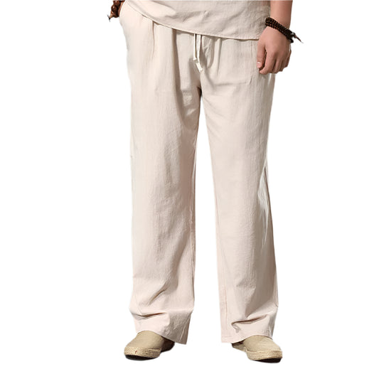 Oversized Cotton Linen Pants