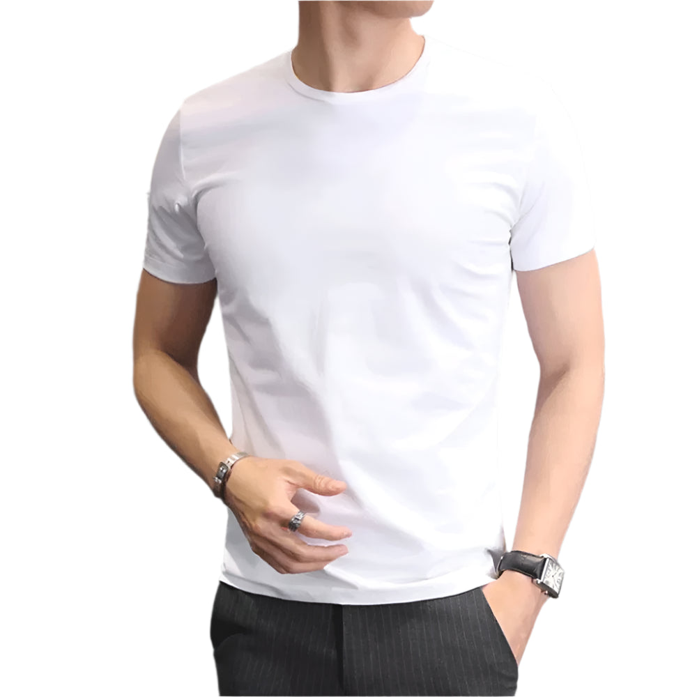 Stylish Casual Solid T-Shirt